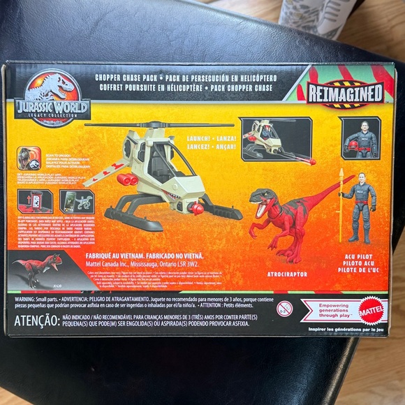 Mattel Jurassic Legacy Collection Reimagined Chopper Chase Pack - Picture 3 of 3